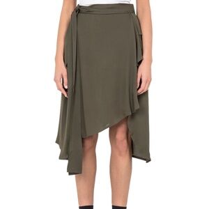 J.W. Anderson Silk Wrap Skirt